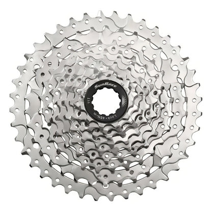Pacha Cassette 9 Velocidades Sunrace M980 11-40 Plateado Bicicleta Mtb