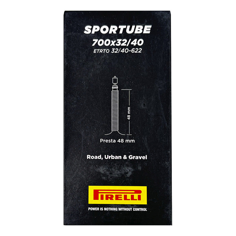 Neumático Bicicleta Ruta Pirelli Sportube Gravel 700x32/40c Fv 48mm