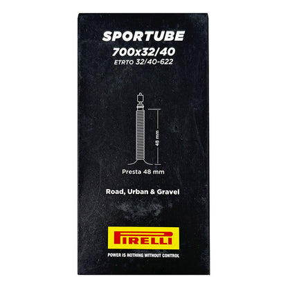 Neumático Bicicleta Ruta Pirelli Sportube Gravel 700x32/40c Fv 48mm