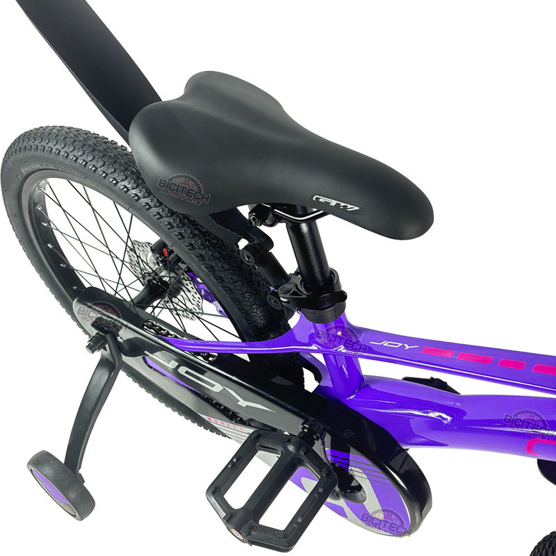 Bicicleta Niños Niñas Rin 20 Gw Joy Magnesio Ruedas Auxiliar