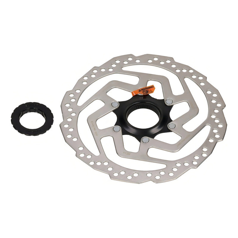Disco Shimano Sm-rt10 160mm Center Lock Disco Freno Mtb Color Plateado