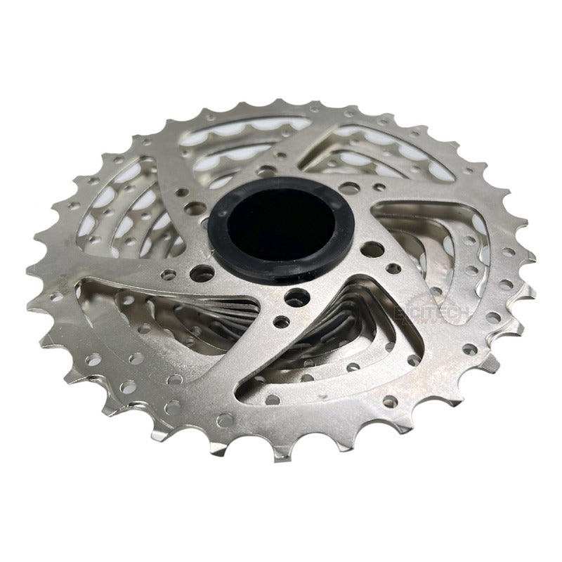 Pacha Cassette 9 Velocidades Sunrace M98 11-36 Ruta - Plateado - 11 - 36