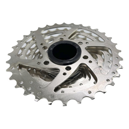 Pacha Cassette 9 Velocidades Sunrace M98 11-36 Ruta - Plateado - 11 - 36