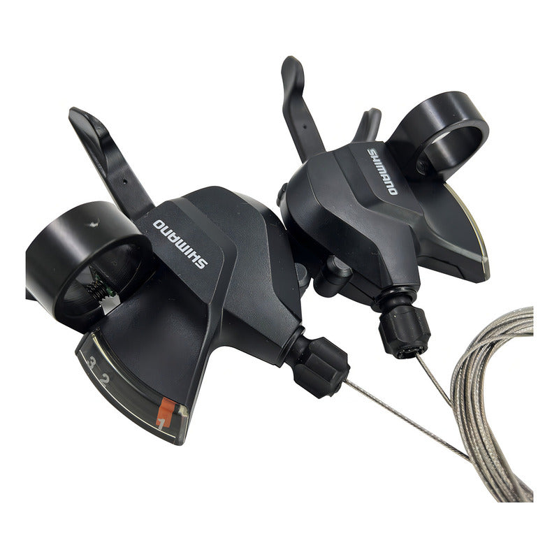 Palancas De Cambio 3x7 Velocidades Shimano M315 Shifter Para Bicicletas Mtb