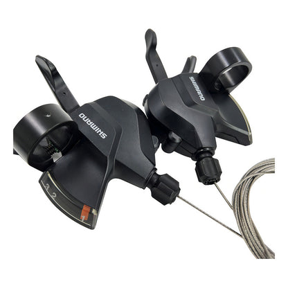 Palancas De Cambio 3x7 Velocidades Shimano M315 Shifter Para Bicicletas Mtb