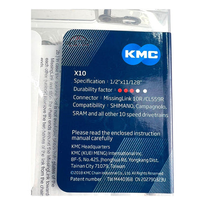 Combo 10 Vel. Pacha Sunrace Ms2. 11-42 + Cadena Kmc X10 Mtb 11 42 Plateado