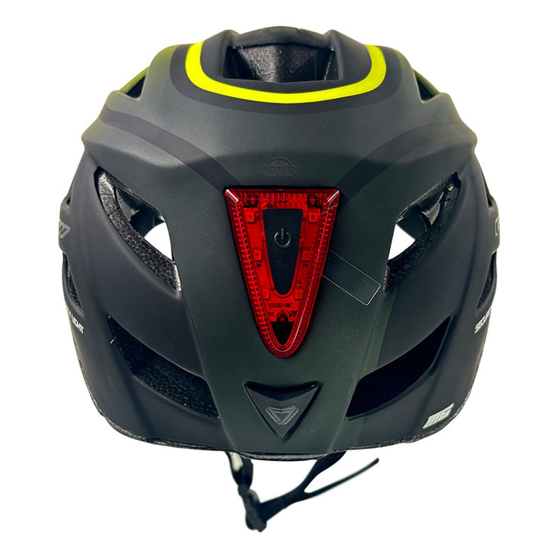 Casco Bicicleta Gw M6 Mtb Luz Integrada