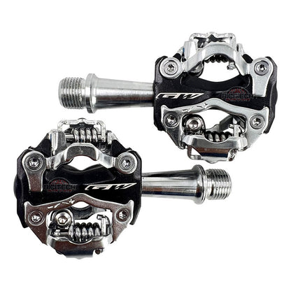 Pedales Mtb Gw Zp 108s Aluminio 9/16 Plateado