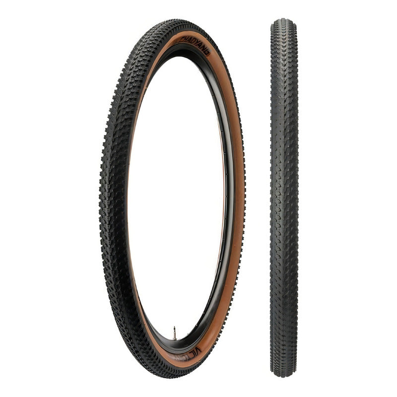 Llantas De Bicicleta 29 X 2.20 Chaoyang X2 Unidades Café Color Negro/marrón