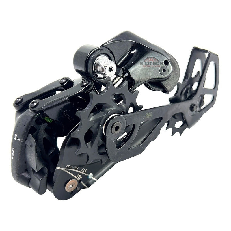 Combo 10 V Tensor Sunrace Ms100 + Palanca Shimano M4100 Mtb Negro