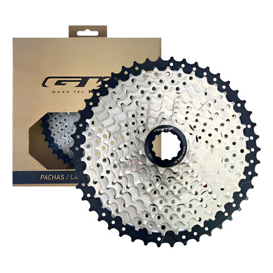 Pacha Cassette 11 Velocidades Gw 11-46 Piñones - Gris Con Negro - 11 - 46