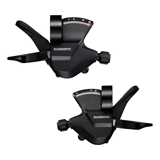 Palancas De Cambio 3x8 Shimano M315 Mtb  Negro