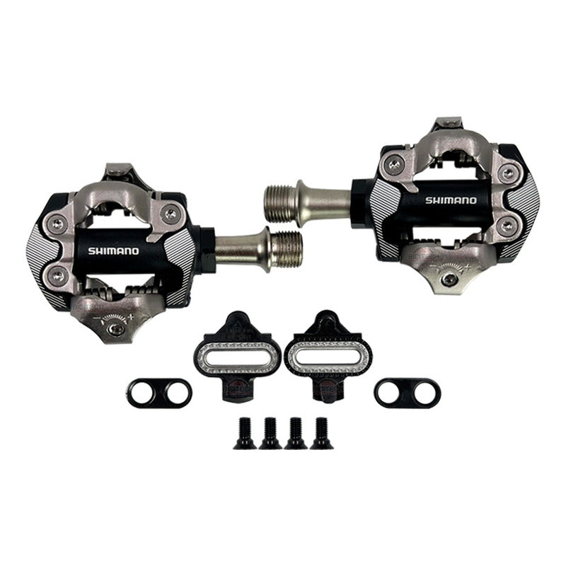 Pedales Para Bicicleta Mtb Shimano Deore Xt M8100 Spd Negro