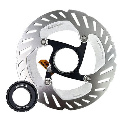 2 Discos Rotor Shimano Cl800 Icetech Centerlock 140mm+ 160mm Gris