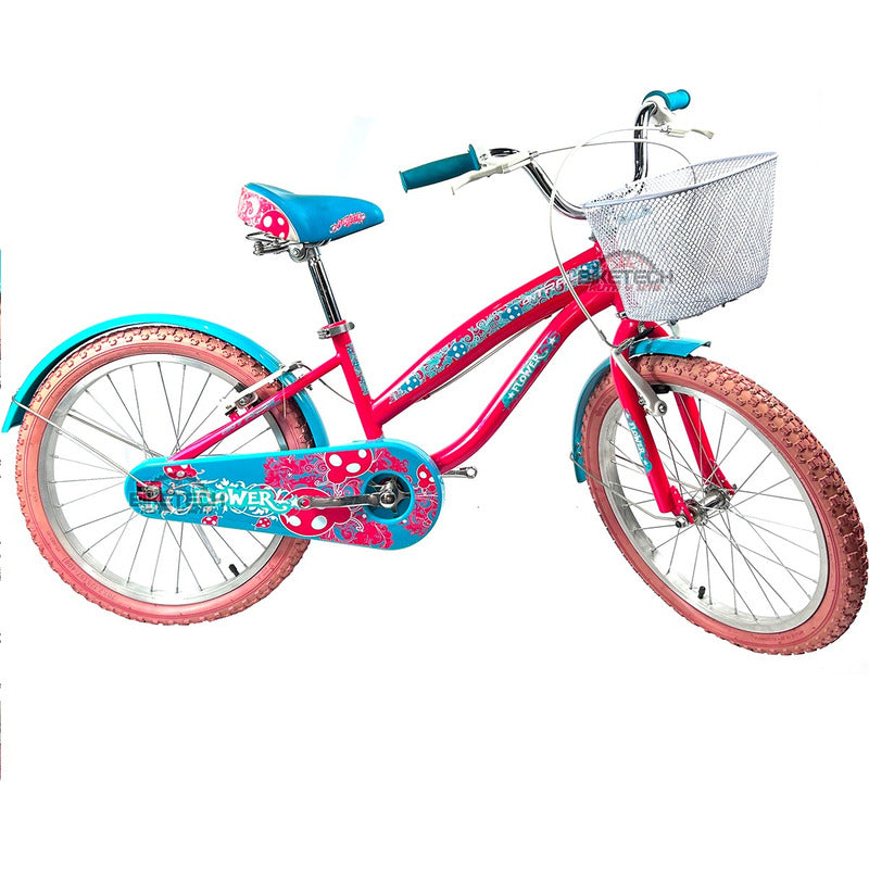 Bicicleta Playera Rin 20 Niña Ontrail Flower
