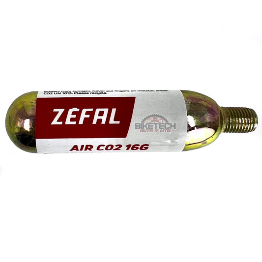 20 Cartuchos Pipetas Aire Comprimido Zefal 16gr Co2 Ruta Mtb Dorado