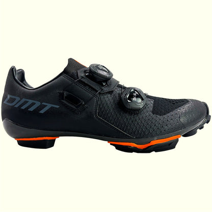Zapatillas Mtb Dmt Mh1 Negro Doble Boa Suela Carbono Negro 40 Eu Punto 3d