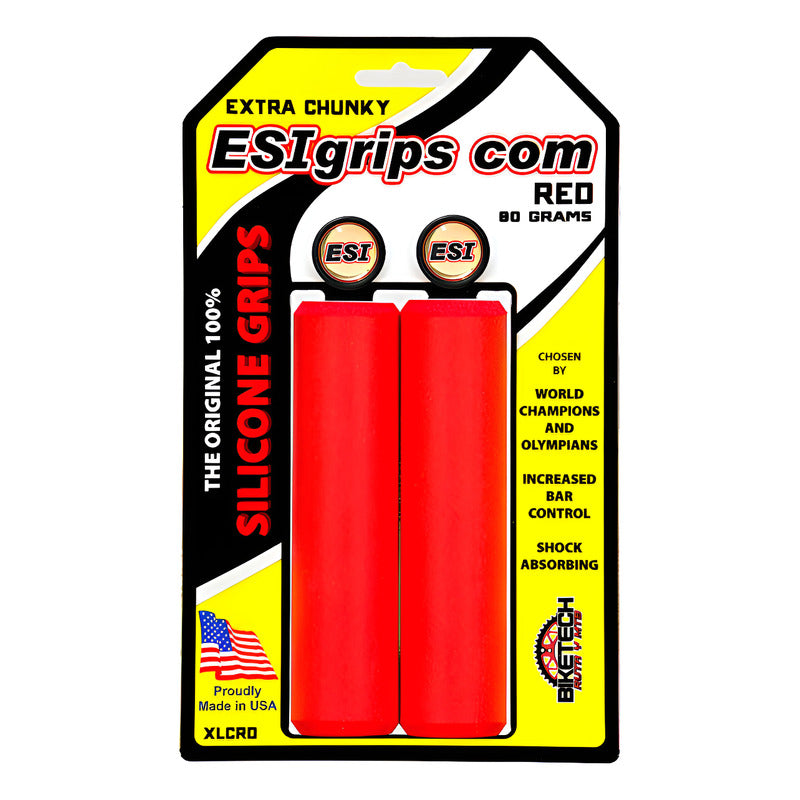 Mango Bicicleta Esi Grips Extra Chunky Rojo