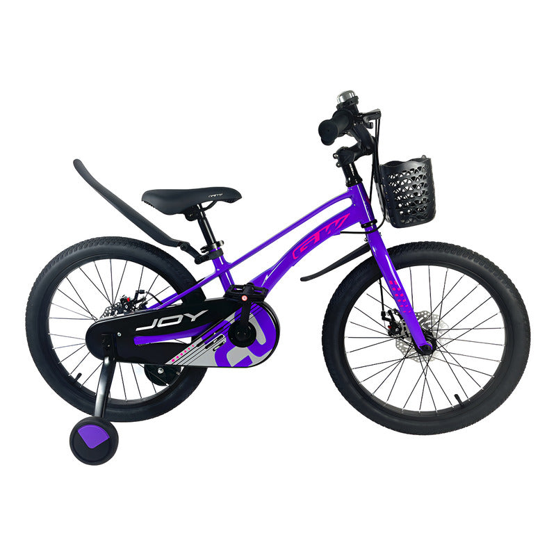 Bicicleta Niños Niñas Rin 20 Gw Joy Magnesio Ruedas Auxiliar