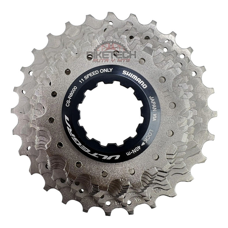 Pacha Cassette Shimano Infantil Juvenil 11 Vel 14-28 Ultegra Gris