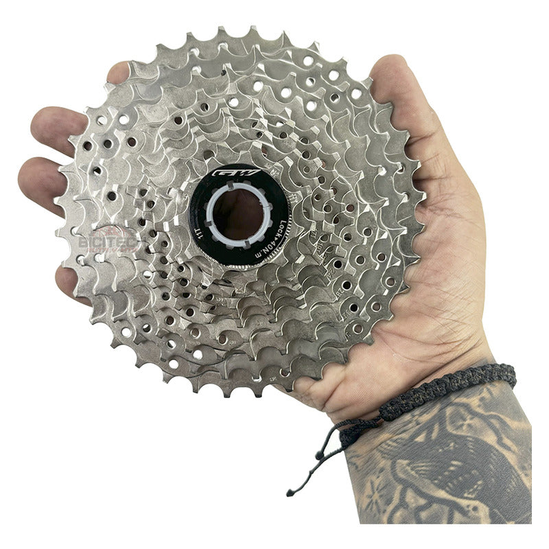 Pacha Cassette 10 Velocidades Gw 11-36 Mtb - Gris - 11 - 36