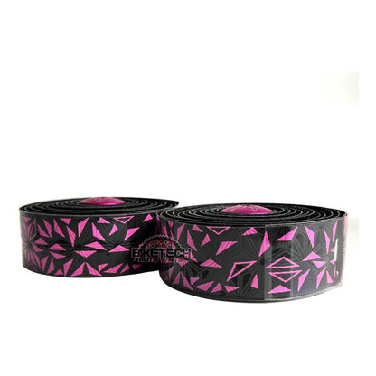 Cinta Manubrio Bicicleta Ruta Supacaz Negro Rosado