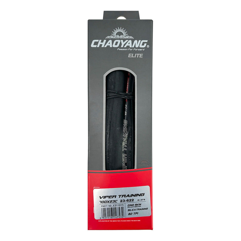 Llanta Plegable De Ruta Chaoyang Viper 700x23 Para Bicicleta Negro