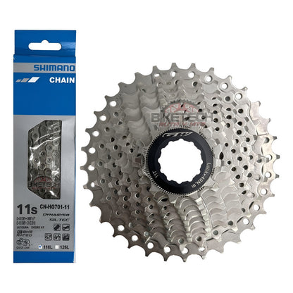 Pacha Gw 11v Bicicleta Ruta 11-32 Cadenilla Shimano 11 Hg701 Gris 11 32