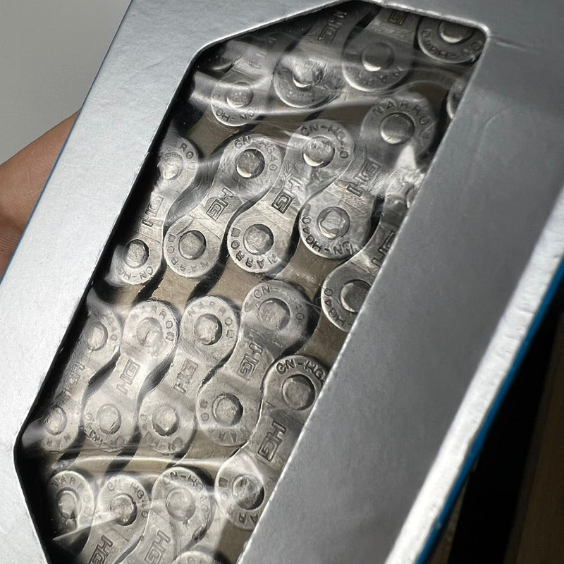 Cadenilla Shimano Hg40 8v Cadena Bicicleta Ruta Y Montaña Metal