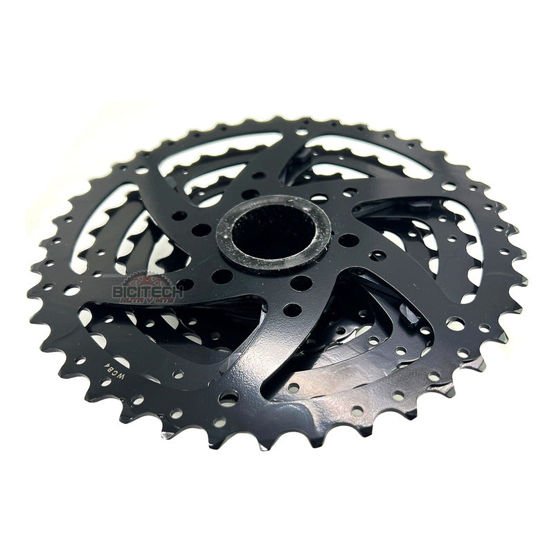 Cassette Sunrace Cs M680 11-40 De 8 Velocidades - Negro - 11 - 40