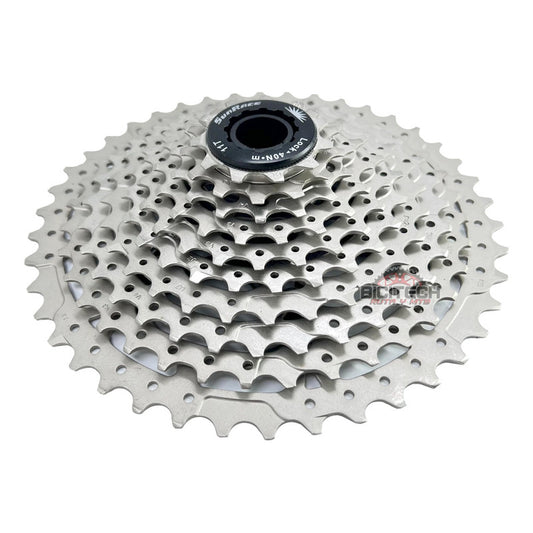 Pacha De 10 Velocidades Sunrace Ms2. 11-42  Cassette Mtb Plateado 11 42
