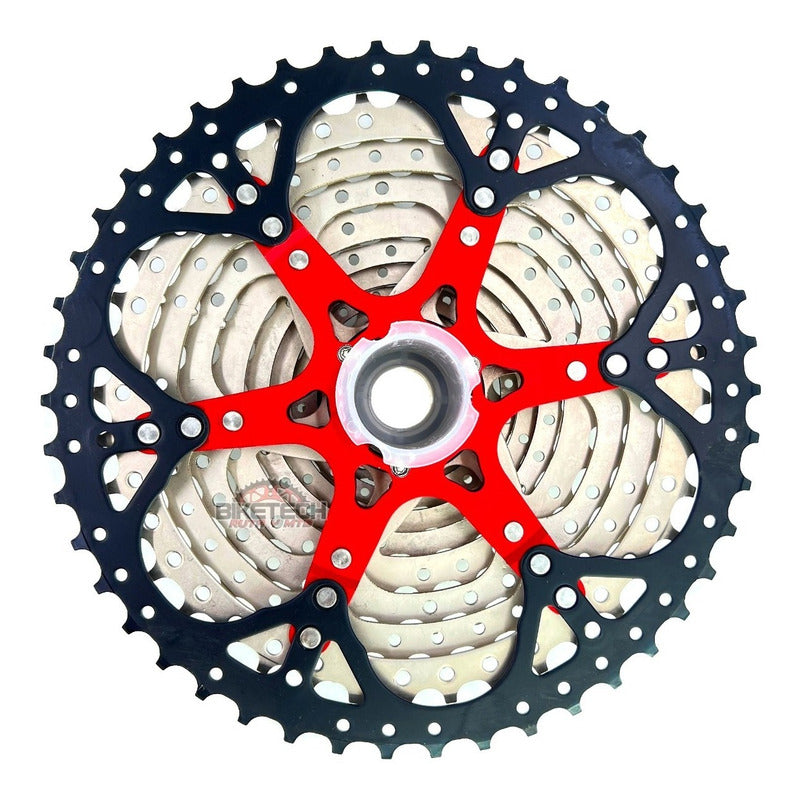 Pacha Cassette 11 Velocidades Gw 11-46 Piñones - Gris Con Negro - 11 - 46