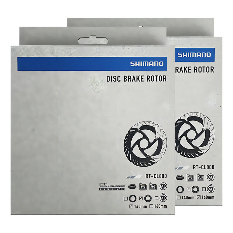 Discos De Freno Shimano Cl800 Icetech Centerlock Rotores 140mm + 160mm
