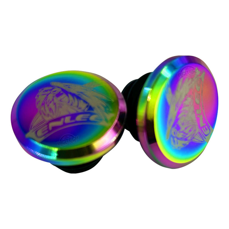 Tapones Enlee Tornasol Para Dirección Bicicleta Mtb