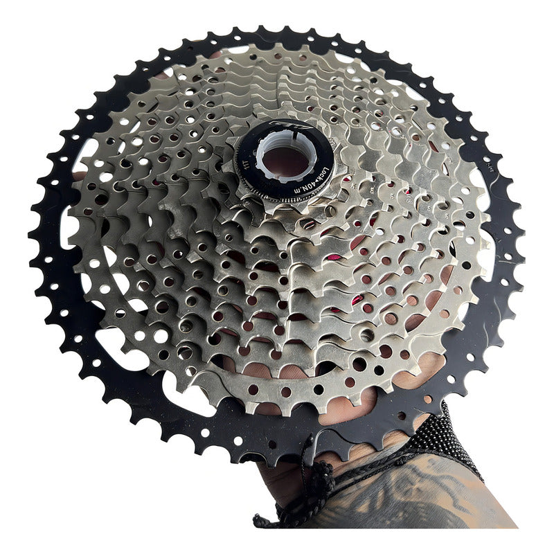 Pacha De 10 Velocidades Gw 11-50 Casette 10v Cantidad Máxima De Dientes 50 Cantidad Mínima De Dientes 11 Color Cromado