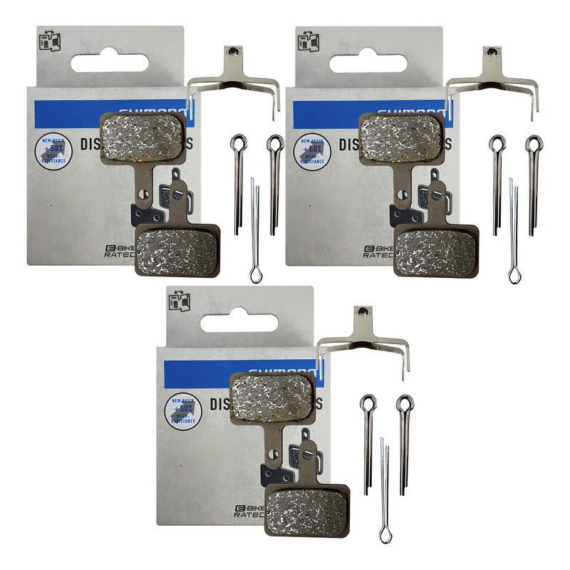 Pastillas X 3 Pares Para Frenos Shimano B05s Resina