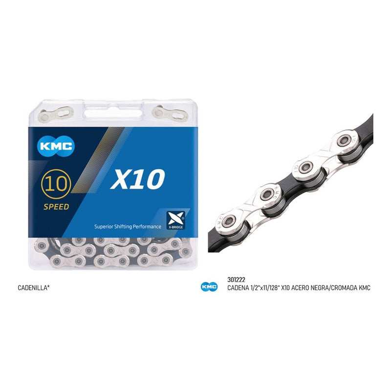 Cadena Kmc X10 10v