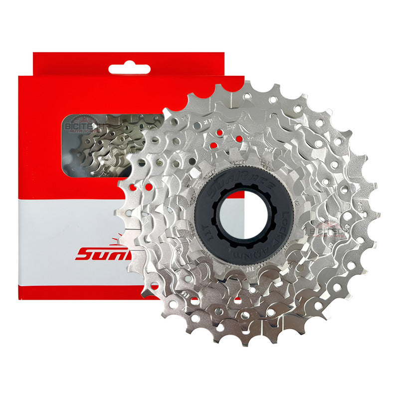 Pacha De 9 Vel. Sunrace M96 Cassette Ruta Compatible Shimano