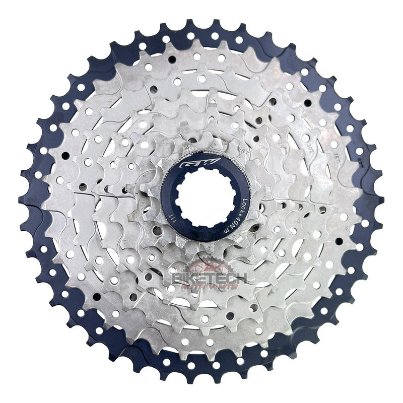 Pacha Cassette Gw 8v 11-42 Y Cadenilla Sunrace M84 8 Velocid Negro 11 40