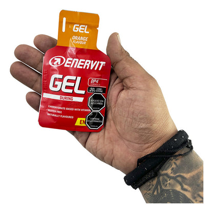 Gel Energético Enervit During Sport 25ml X 6 Unidades Naranja