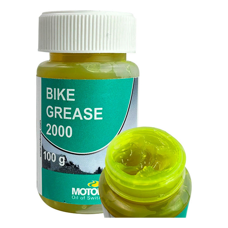 Grasa Motorex Fett 2000 Larga Duración 100gr Verde Neón