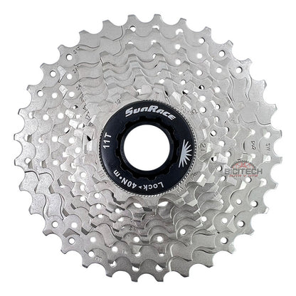 Pacha 10 Velocidades Sunrace Rs1 11-32 + Cadena Shimano Hg54 Plateado