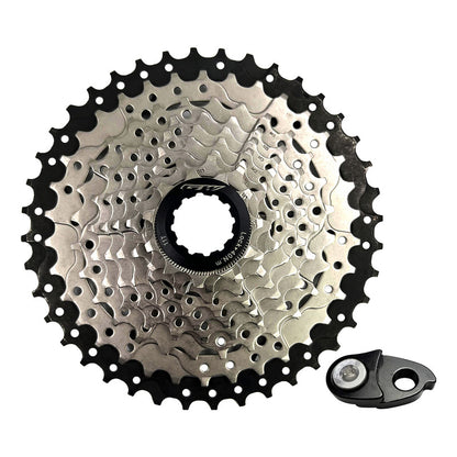 Pacha De 9 Velocidades Gw 11-42 Mtb + Obsequio - Negro - 11 - 42