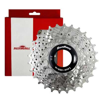 Pacha Sunrace 11v 11-28 Piñones Compatible Shimano Ruta 11 28 Gris