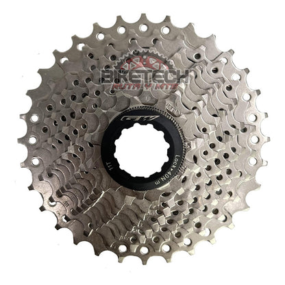 Pacha Cassette 10v Gw 11-32 Ruta Compatible Sram Y Shimano - Cromado - 11 - 32