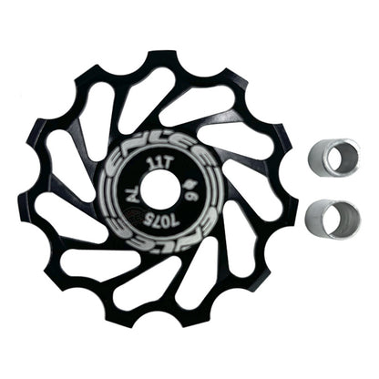 Rodajas Roldanas Tensor Enlee 7075 Rodamiento Sellado 11 T Negro