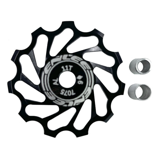 Rodajas Roldanas Tensor Enlee 7075 Rodamiento Sellado 11 T Negro