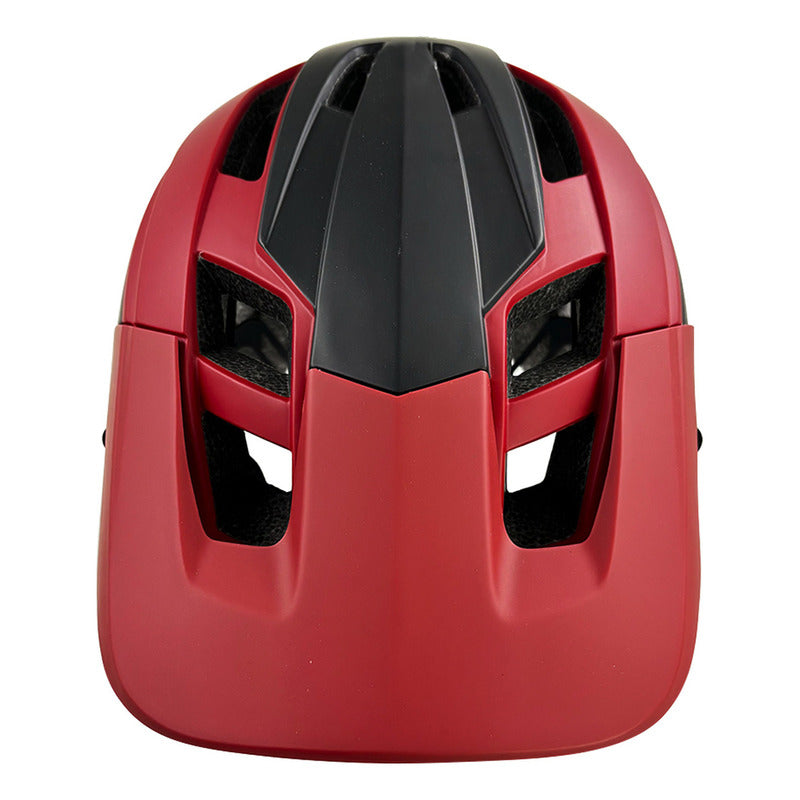 Casco Bicicleta Gw E3 Negro Rojo Enduro Mtb