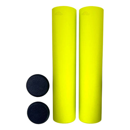 Mangos Bicicleta Mtb Spark Verde Neón Silicona Puños Cómodos Amarillo