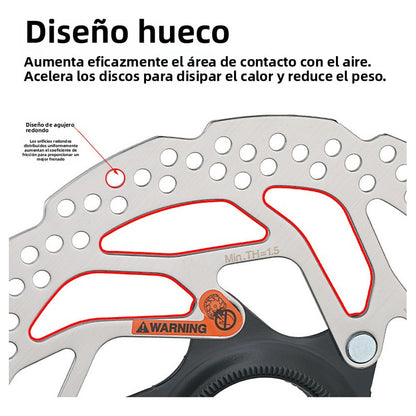 Disco Rotor De Freno Shimano Rt10 180mm Center Lock Color Plateado Plata